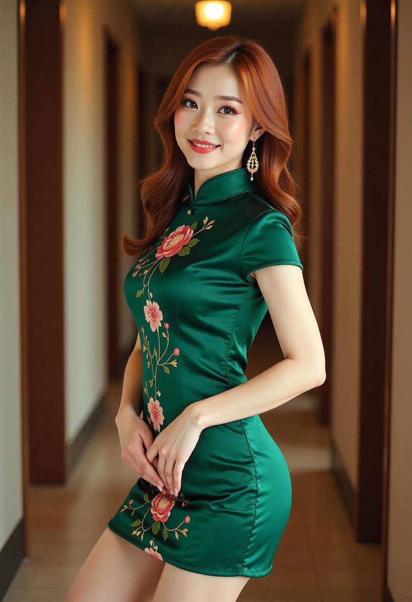 《沐浴的放鹅少女》油画全身 剧照